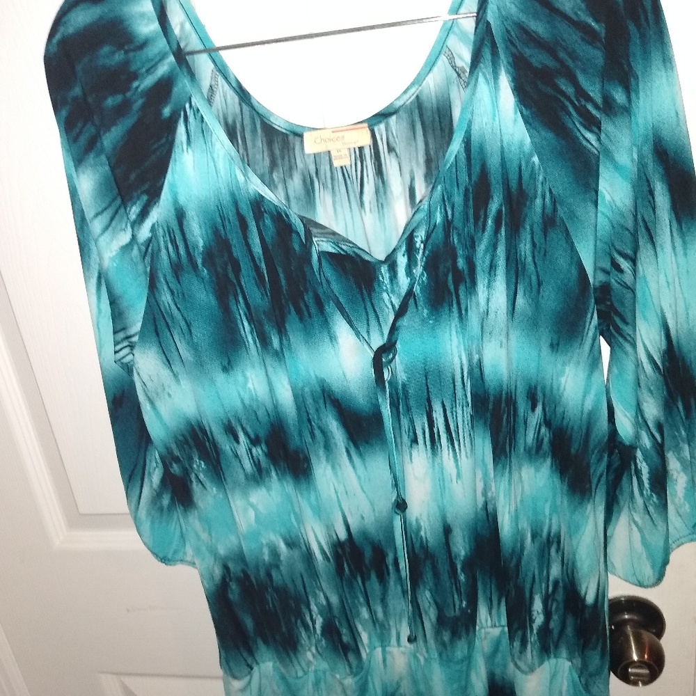 Multi color top